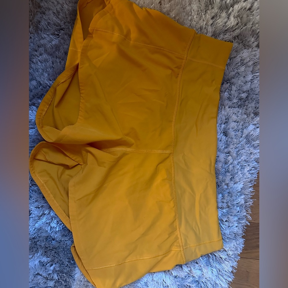 Orange lululemon short